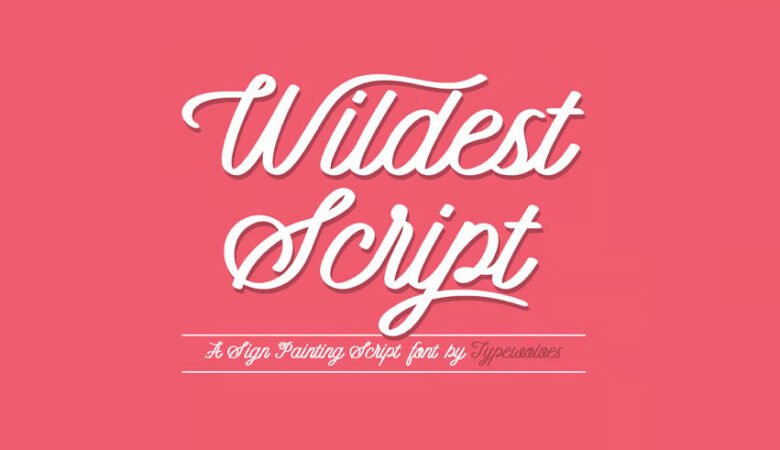 Wildest Script Font