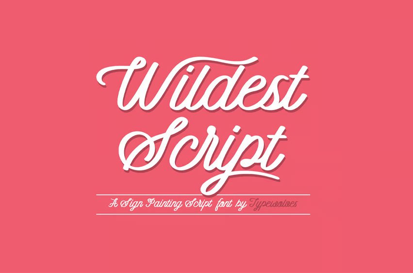 Wildest Script Font