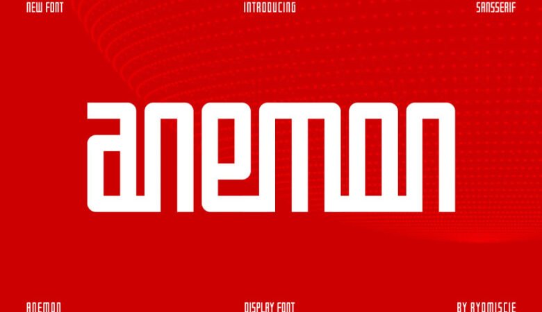 Anemon Font
