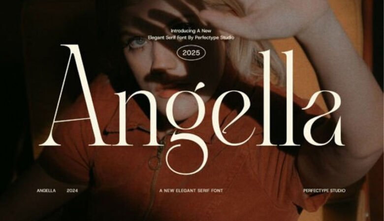 Angella Serif Font