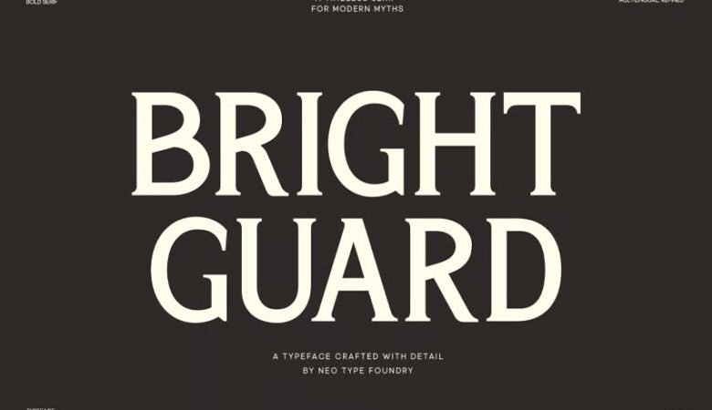 Bright Guard Font