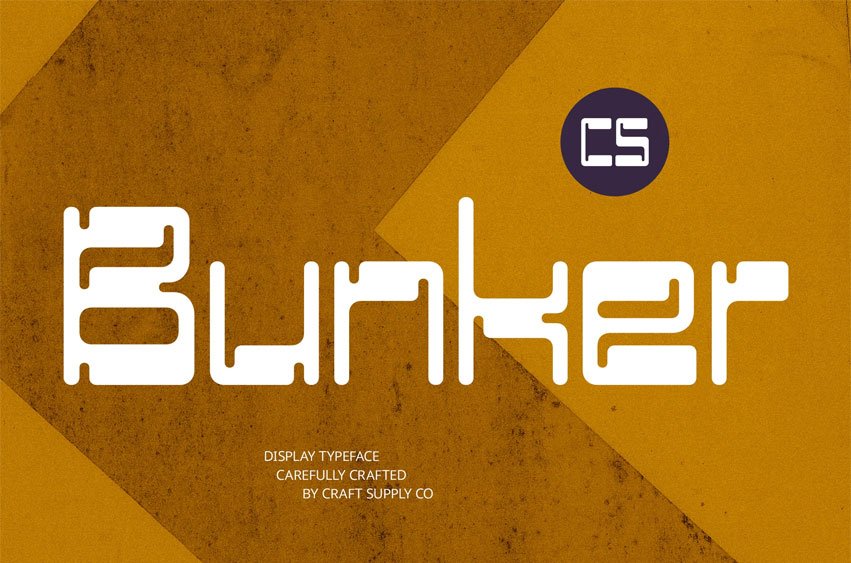CS Bunker Font