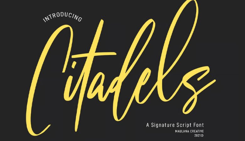 Citadels Font