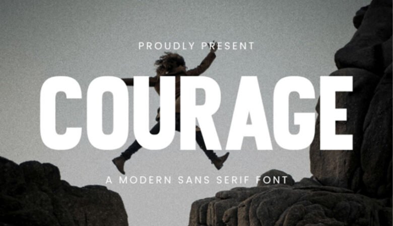 Courage Modern Font
