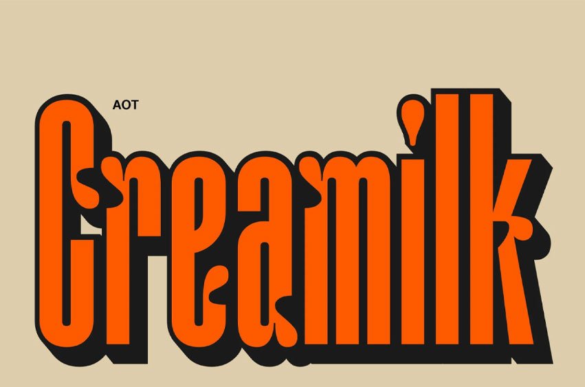 Creamilk Font