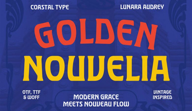 Golden Nouvelia Font