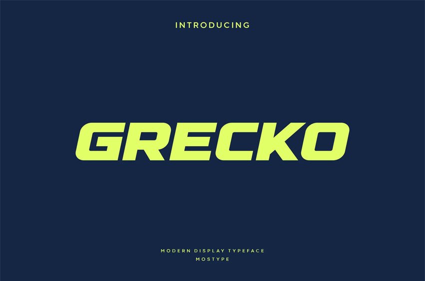 Grecko Font