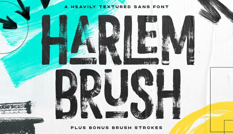 Harlem Brush Font