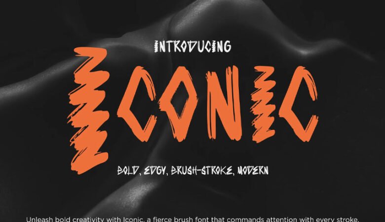 Iconic Brush Font