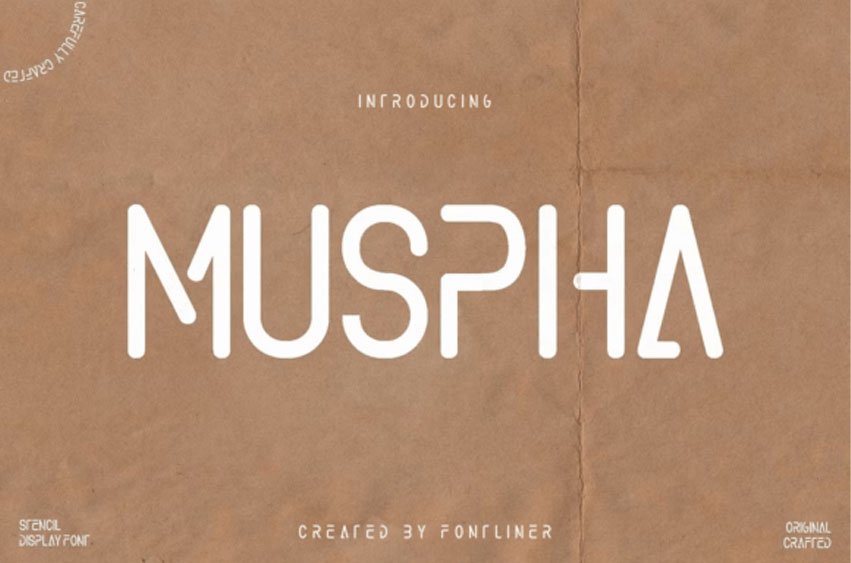 Muspha Font
