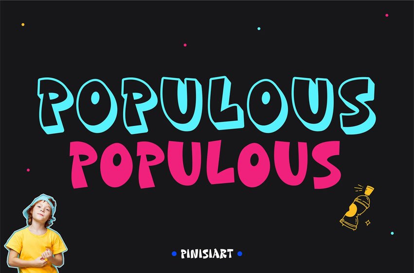 Populous Font