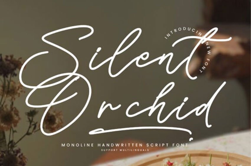 Silent Orchid Font