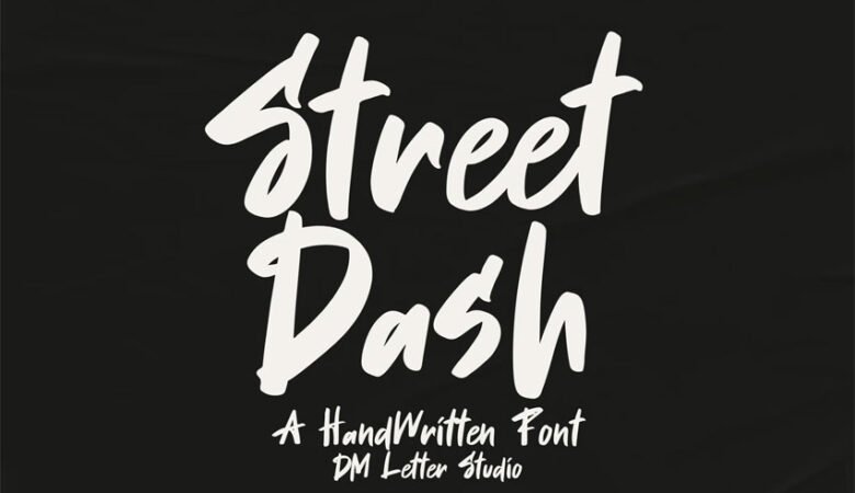 Street Dash Font