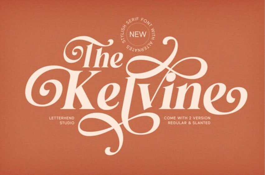 The Kelvine Font