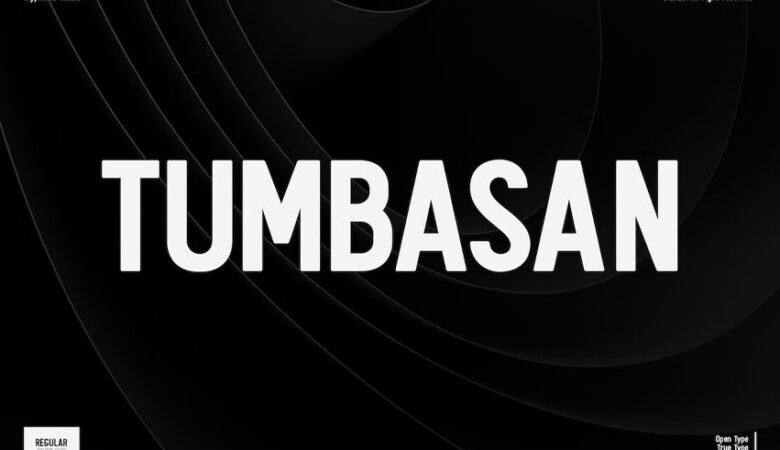 Tumbasan Font