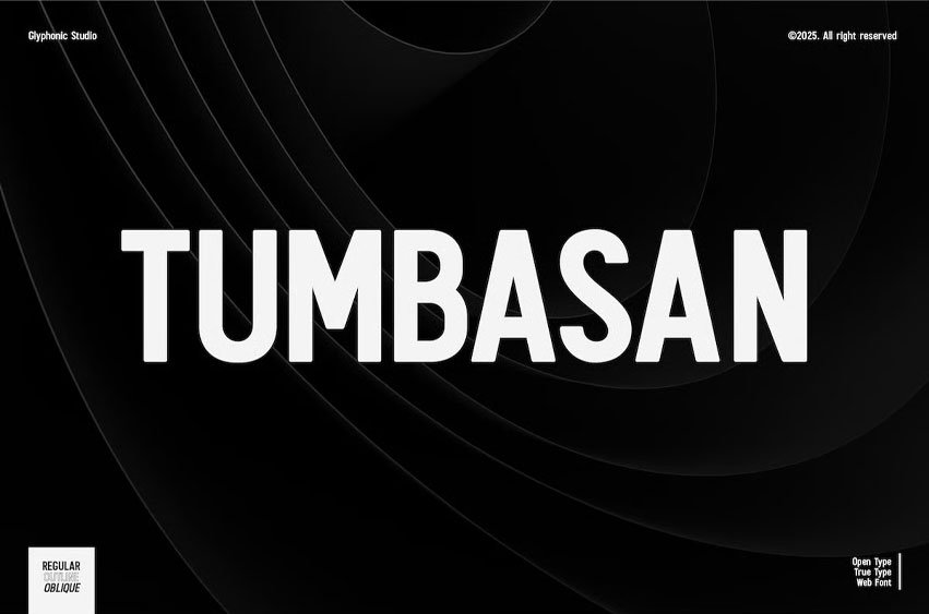 Tumbasan Font
