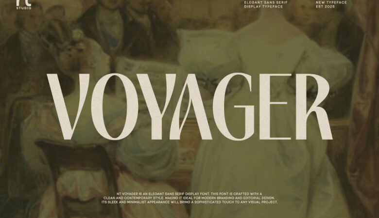 Voyager Display Font