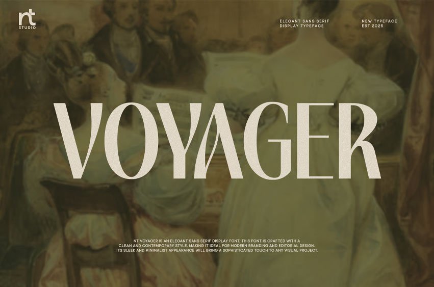 Voyager Display Font