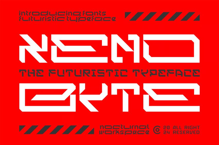 Xeno Byte Font