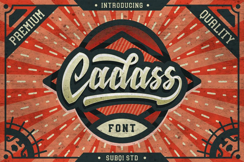 AMR Cadass Font