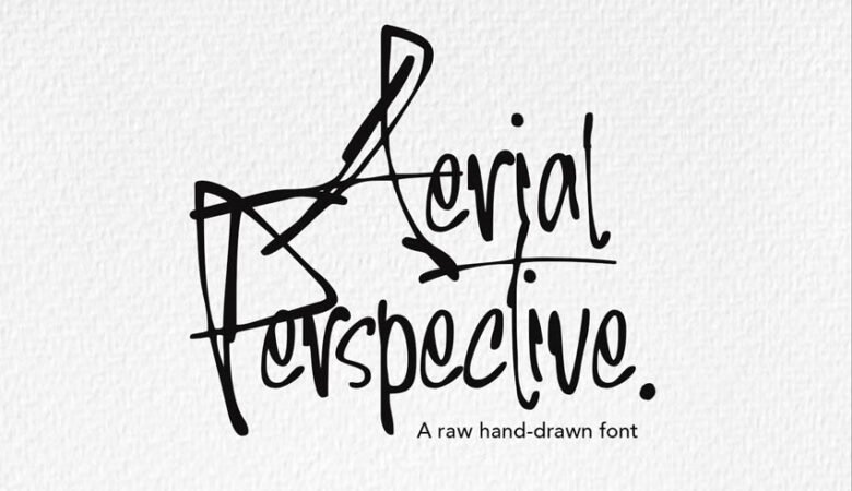 Aerial Perspective Font