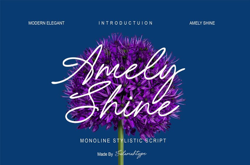 Amely Shine Font