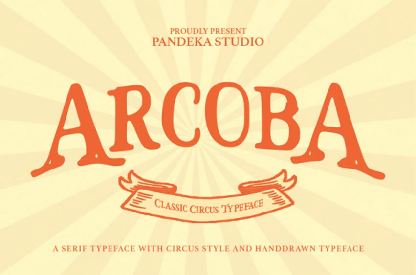 Arcoba Font