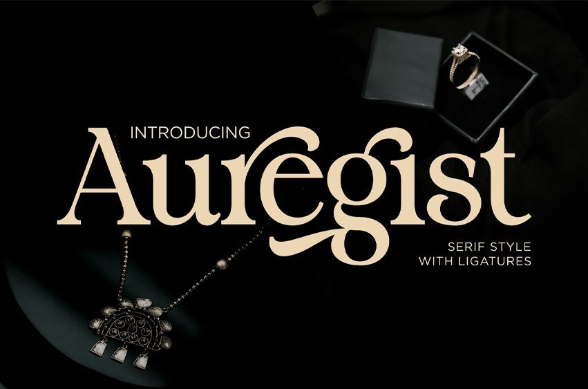 Auregist Serif Font