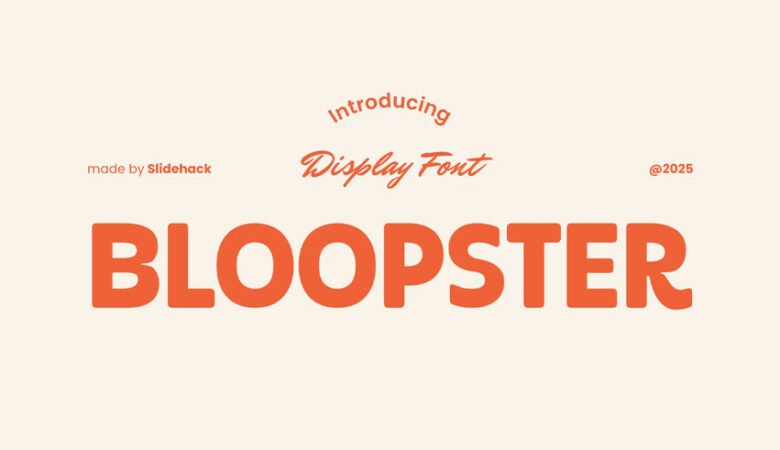 Bloopster Font
