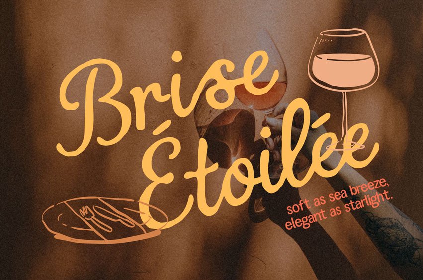 Brise Étoilée Font