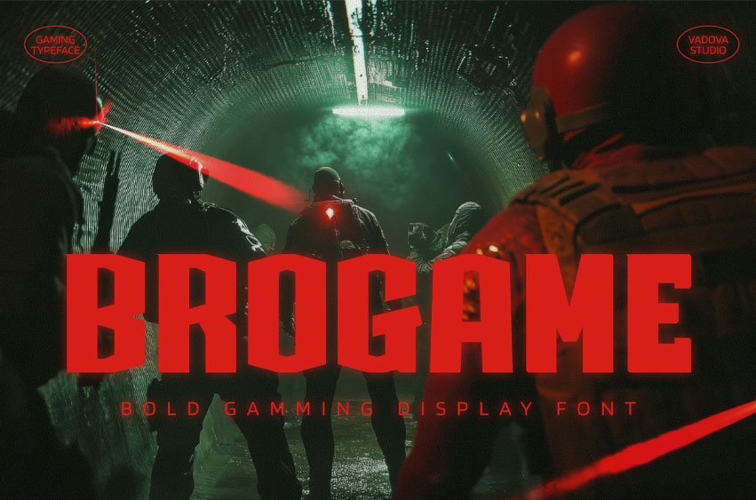 Brogame Font