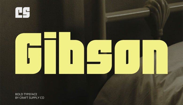 CS Gibson Font