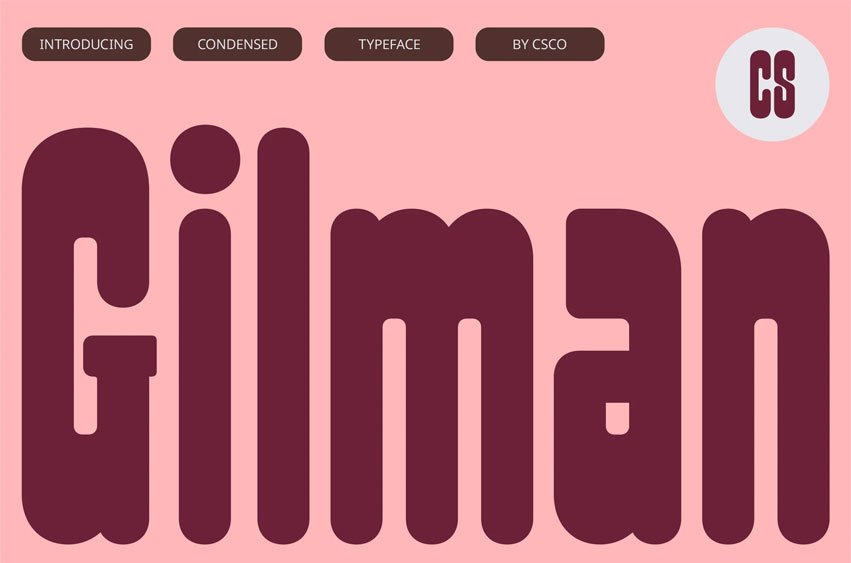 CS Gilman Font