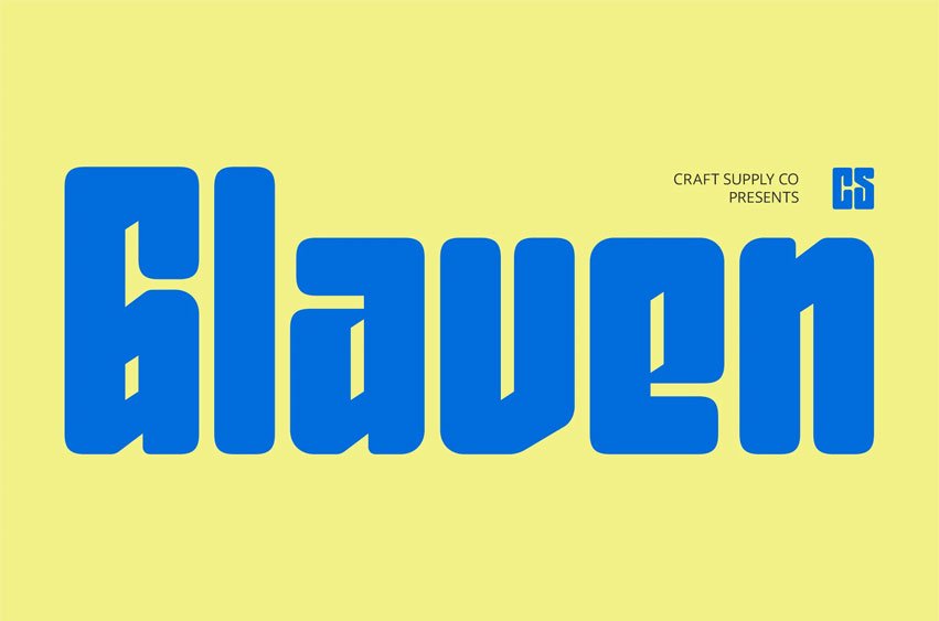 CS Glaven Font
