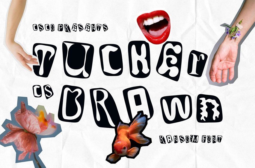 CS Tucker Drawn Font