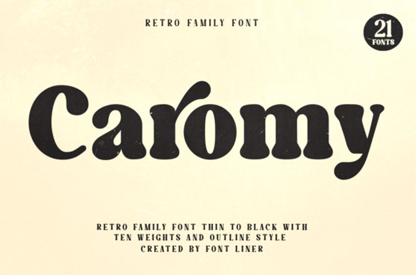 Caromy Font