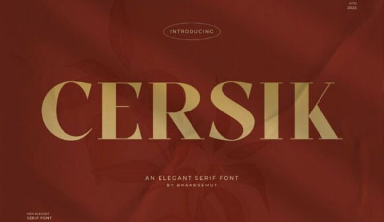 Cersik Font