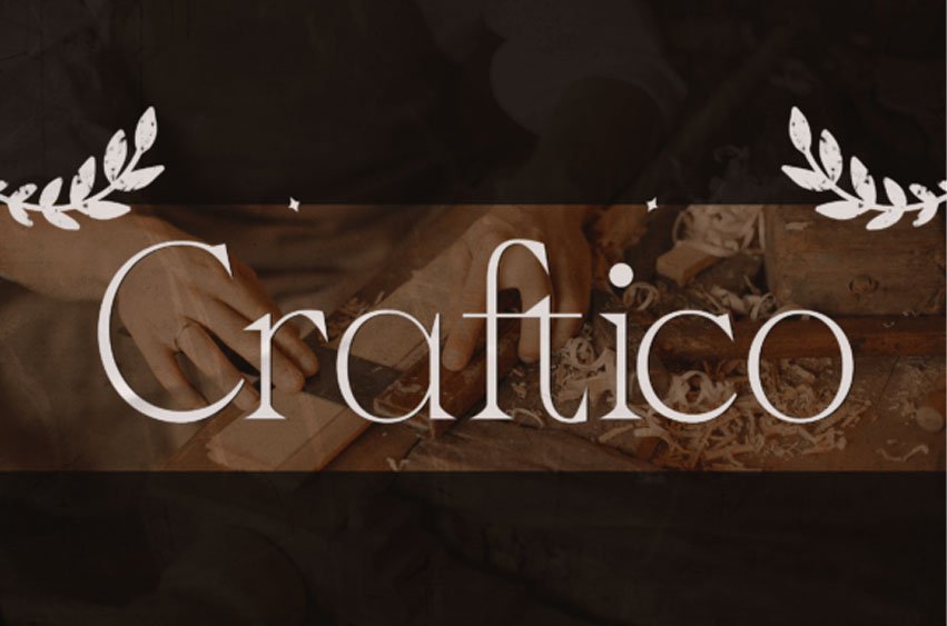Craftico Font