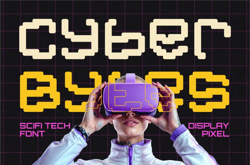 Cyber Bytes Font