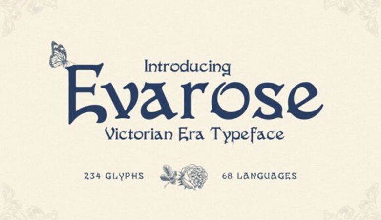 Evarose Font