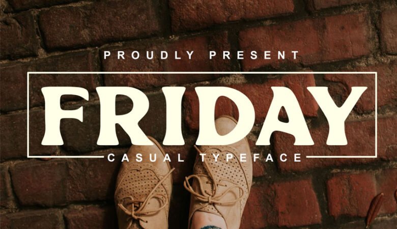 Friday Typeface Font