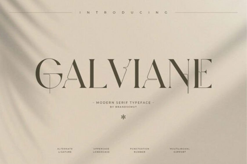 Galviane Font