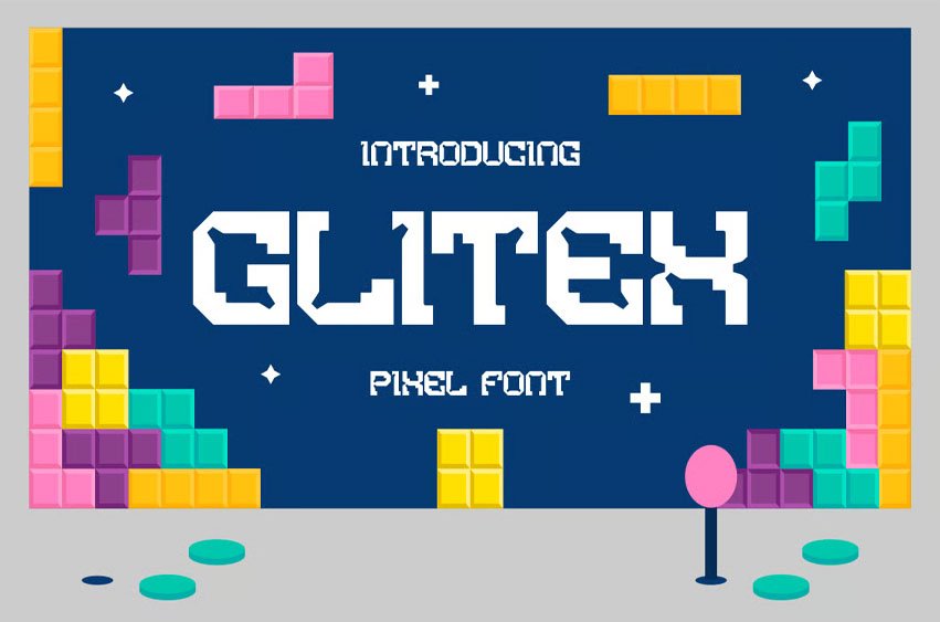 Glitex Pixel Font