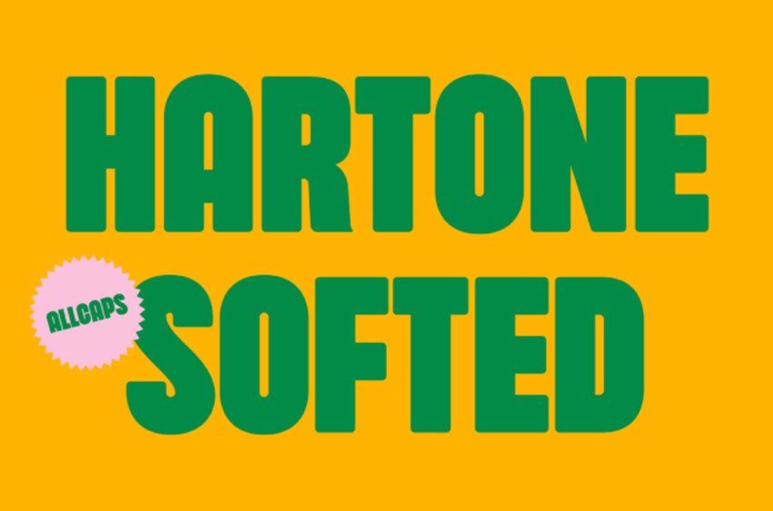 Hartone Softed Font