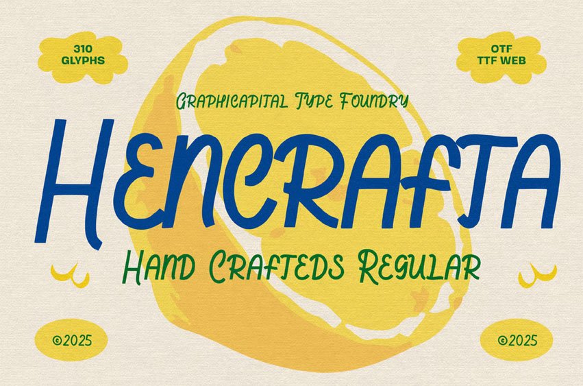 Hencrafta Font
