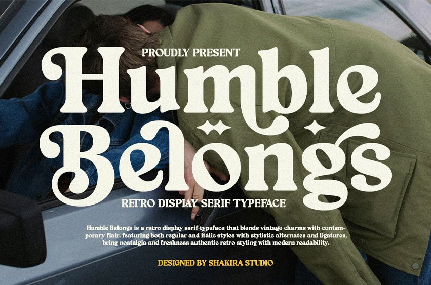 Humble Belongs Font