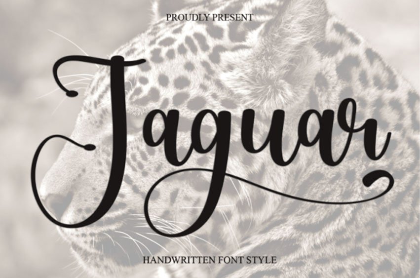 Jaguar Handwritten Font