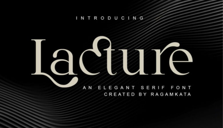 Lacture Regular Font