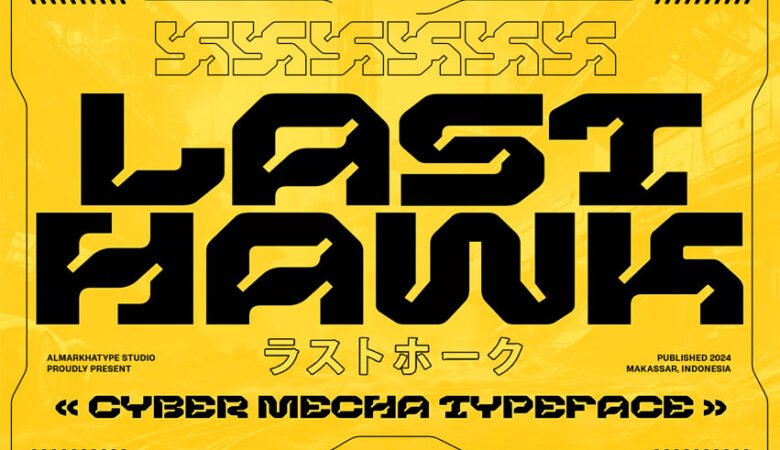 Last Hawk Font