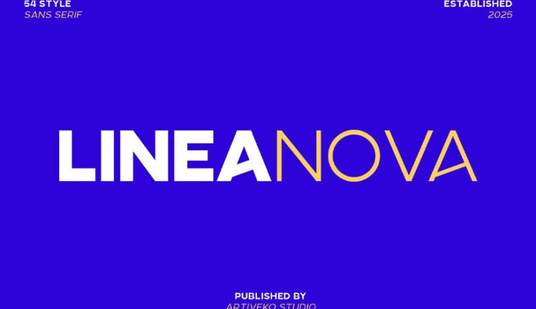 Linea Nova Font
